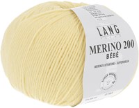 Lang Yarns Merino 200 Bebe 0314 Yellow-2