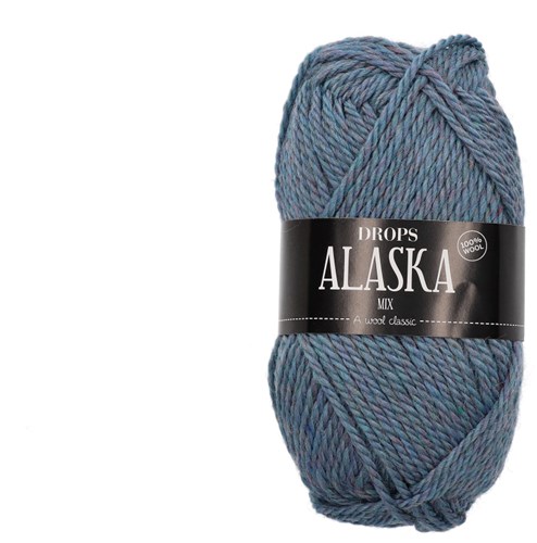 Drops Alaska Mix 072 Peacock Blue