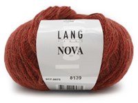 Lang Yarns Nova 75 Brown Orange
