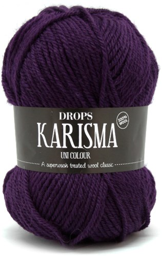 Drops Karisma Uni Colour 076 Dark-purple
