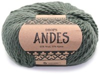 Drops Andes Uni Colour 7810 Moss Green