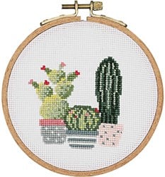 Rico Cactus Embroidery Kit