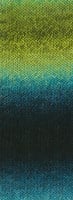Lana Grossa Meilenweit 100 Color Mix Multi 015 Light/moss green/jade/turquoise/blue/petrol/black/black blue/petrol-2