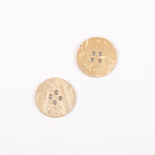 Drops Bleached Coconut Button 20 Mm