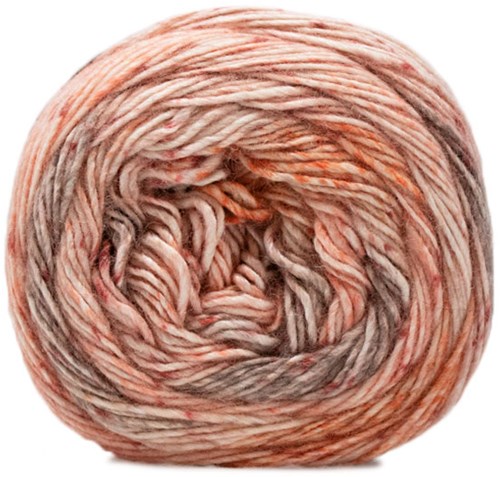 Lana Grossa Gomitolo Duo 400 803 Natural/Peach/Salmon/Orange/Taupe