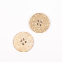 Drops Bleached Coconut Button 25 Mm