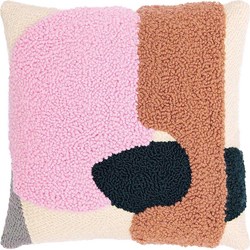 Rico Candy Pink Cushion Punch Needle Kit