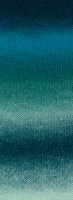 Lana Grossa Meilenweit 100 Color Mix Soft 052 Dark petrol/petrol blue/green/light petrol/mint-2