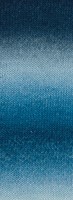 Lana Grossa Meilenweit 100 Color Mix Soft 055 Steel/grey/light/sky/medium/dark blue-2