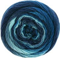 Lana Grossa Meilenweit 100 Color Mix Soft 055 Steel/grey/light/sky/medium/dark blue