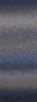 Lana Grossa Meilenweit 100 Color Mix Soft 064 Dark/mouse/graphite/blue-grey/steel blue-2