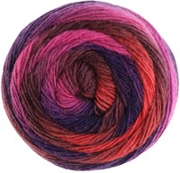 Lana Grossa Meilenweit 100 Color Mix Soft 065 Burgundy/brick/dark/black red/bordeaux/wine red