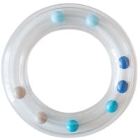 Go Handmade Rattle Ring Blue 80mm