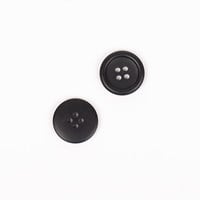 Drops 18mm Matte Black Button
