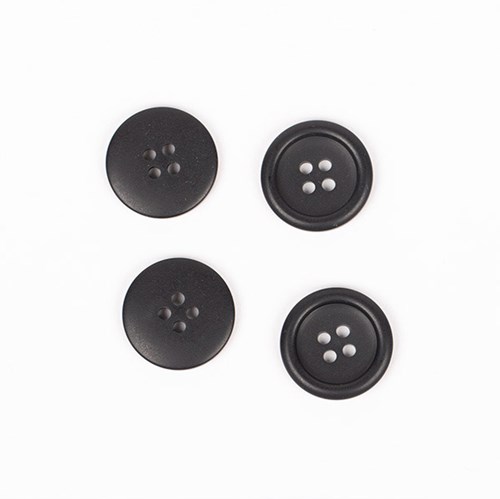 Drops 18mm Matte Black Button-2