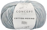 Katia Cotton-Merino 142 Pigeon blue