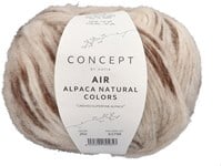 Katia Air Alpaca Natural Colors 202 Beige-Brown