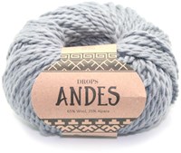 Drops Andes Uni Colour 8465 Medium Grey