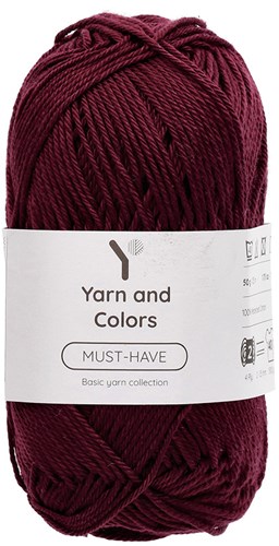 Yarn and Colors Must-have 132 Bordeaux