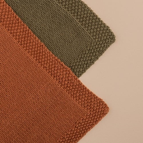 Yarn and Colors Oh Baby! Knit Blanket Knitting Kit 026 Satay-2