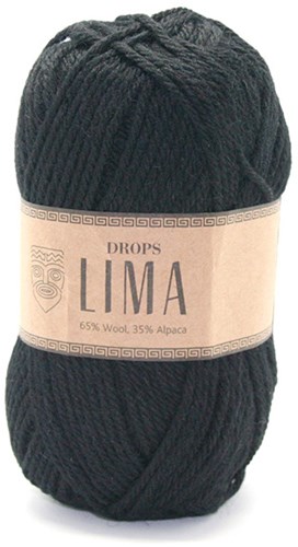 Drops Lima Uni Colour 8903 Black