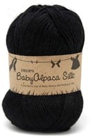 Drops BabyAlpaca Silk Uni Colour 8903 Black