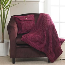 Knitting Pattern Stylecraft Life Chunky No. 8931 Cushion and Throw Blanket