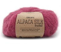 Drops Brushed Alpaca Silk Uni Colour 008 Heather