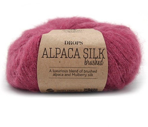 Drops Brushed Alpaca Silk Uni Colour 008 Heather