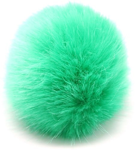 Rico Fake Fur Pompon Medium 9 Green