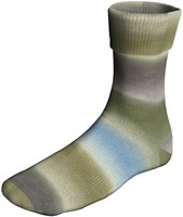 Lang Yarns Super Soxx Color 4-PLY 505 Olive/Light Blue/Grey 1143 Jodhpur-2