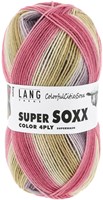 Lang Yarns Super Soxx Color 4-PLY 509 Olive/Purple/Pink 1143 Burano