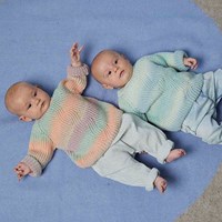 Lang Yarns Merino 200 Bebe Color 421 Azur-2