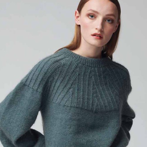 rico top down knitting