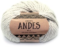 Drops Andes Mix 9020 Light Grey