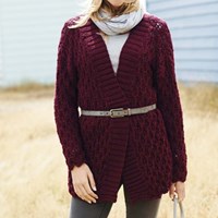 Knitting Pattern Stylecraft Special Aran No. 9073 Jacket