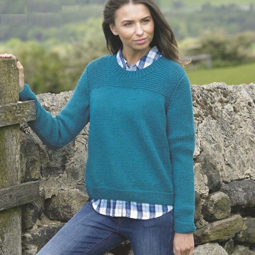 Knitting Pattern Stylecraft Special Aran No. 9074 Sweater