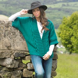 Knitting Pattern Stylecraft Special Chunky No. 9077 Kimono Jacket