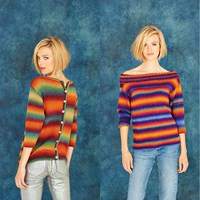 Knitting Pattern Stylecraft Cabaret DK No. 9181 Sweaters