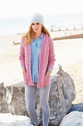 Knitting Pattern Stylecraft Life Aran No. 9192 Cardigans-2
