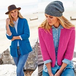 Knitting Pattern Stylecraft Life DK No. 9195 Cardigans