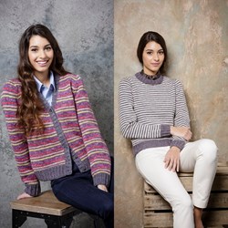 Knitting Pattern Stylecraft Batik DK No. 9290 Ladies Cardigan and Sweater