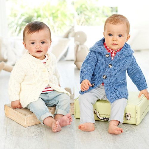 Knitting Pattern Stylecraft Special for Babies Aran No. 9344 Baby Cardigans