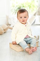 Knitting Pattern Stylecraft Special for Babies Aran No. 9344 Baby Cardigans-2