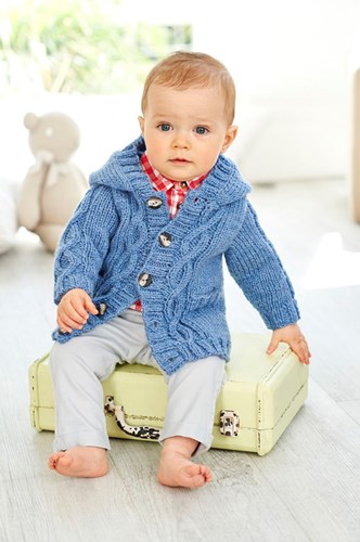 Knitting Pattern Stylecraft Special for Babies Aran No. 9344 Baby Cardigans-3