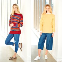 Knitting Pattern Stylecraft Wondersoft Merry Go Round DK No. 9395 Sweaters