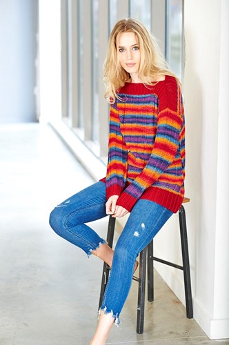 Knitting Pattern Stylecraft Wondersoft Merry Go Round DK No. 9395 Sweaters-2