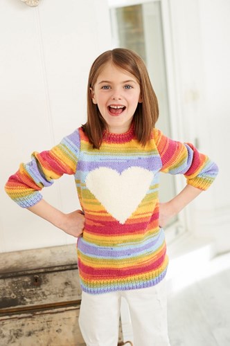 Knitting Pattern Stylecraft Wondersoft Merry Go Round DK No. 9397 Girls sweaters-2