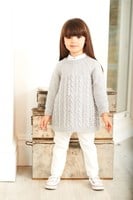 Knitting Pattern Stylecraft Special DK No. 9399 Girls’ Dress and Tunic-3