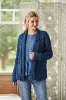 Knitting Pattern Stylecraft Batik DK No. 9420 Jacket and Roll Neck Top-3